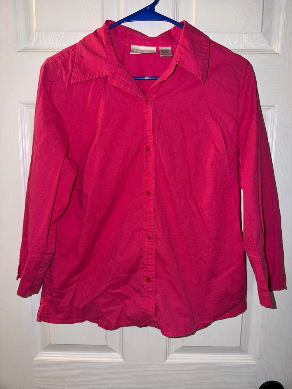 Kim Rogers Pink Button-Down Shirt